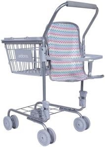 ADORA Zig Zag Rainbow Shopping Cart