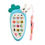 KRIDHA TOYS Rabbit Musical Toys Phone for Kids | Baby Mobile Cell Phone Toy Toddlers with Music | Educational Mobile Toy Favors and Gifts for Baby Girls & Boys (Color as per Stock)