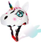 Natuway Unicorn Helmet for Toddler and Kid with Taillight 3D Unicorn 2-6 Years CPSC Certified Multi-Sport,Skateboard Skating Bike Scooter Helmet