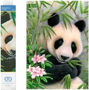 Diamond Dotz Panda Prince Diamond Painting Kits for Adults - Diamond Art Kits a Relaxing Creative Craft Kit with Dotz Gems 15.7x11.8