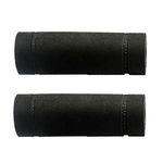 Vocado Black Bike Comfort Riding Soft Handle Grip Covers for Honda Unicorn