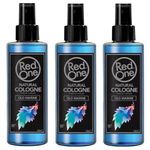 Redone Aftershave Natural Barber Spray Cologne Old Marine 3 x 150ml | Long-lasting fragrance | Premium Grooming Product | 3 PCS