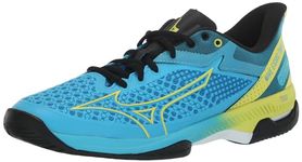 Mizuno Men's Wave Exceed Tour 5 Ac Tennis Shoe, Jet Blue-Bolt, 11.5