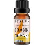 Esslux Frankincense Essential Oil - 100% Pure Natural Frankincense Oil for Skin, Hair & Diffuser | Calming & Woody Aroma Perfect for Aromatherapy, Massage & Candle Making - Therapeutic Grade - 10 ML