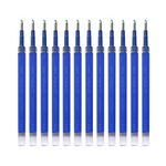 uni-Ball NBGK-07 0.7mm Gel Pen Refill | Usable for Click Gel | Blue Ink, Pack of 12