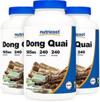 Nutricost Dong Quai 565mg, 240 Capsules (3 Bottles)