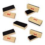 10 Pack Lelin Wooden Felt Eraser Cleaner Duster Chalkboard Whiteboard Blackboard Office School