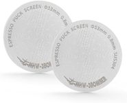 MHW-3BOMBER 53mm Espresso Puck Screen 2 Packs Metal Coffee Filter Reusable Espresso Filters for 54mm Portafilter Basket 0.8mm Thickness FG7009M-OS
