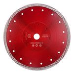 Casaverd super thin 1.2mm porcelain saw blade with segment height 10mm (10 inch)