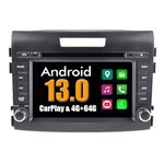 RoverOne Android System Autoradio GPS for Honda CRV CR-V 2012 2013 2014 with Multimedia Stereo Navigation Bluetooth DVD USB Mirror Link