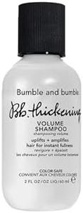 Bumble and bumble. Thickening Volumizing Shampoo | For Instant Fullness | Moisturizing | Color Safe | Straight to Wavy, 60 ml