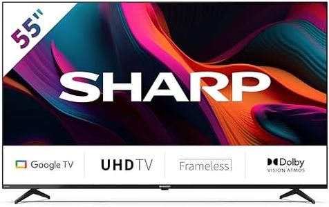 Smart TV 55 Pollici 4K Ultra HD Display LED sistema Google TV - 55GL4260EB