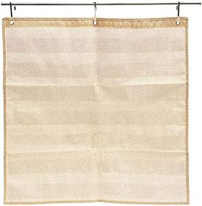 Burlap Pocket Chart with 7 Pockets for Classrooms Incentives, Chore Boards for Kids (28 x 28 In)