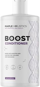 Boost Biotin Conditioner for Hair Growth - Sulfate Free Biotin and Collagen Conditioner for Women and Men with Moisturizing and Volumizing Castor and Rosemary Oil for Fine Weak & Dull Hair (16 Fl Oz)