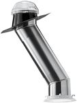 Solatube® Skylight Kit with Dome Collector - Natural Daylighting for Dark Rooms - Energy Efficient - Ceiling Fixture & 4ft Reflective Tubing - 160 DS Model -