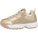 Fila Women Women Sports Shoes Disruptor Gold Gold 5 UK