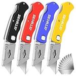 JETMORE 4 Pack Folding Utility Knif