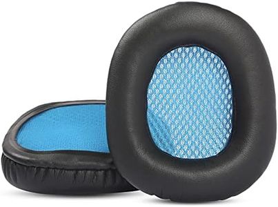 YunYiYi Coussinets de rechange bleus en mousse pour casque Sades SA718 SA808 SA820 SA902 SA903 SA904 SA905 SA906