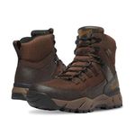 Danner Vital Trail 5” Hiking Boots for Men - Waterproof, Abrasion-Resistant Leather and Textile, with Shock-Absorbing Midsole and Traction Outsole, Coffee Brown - 7 D