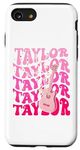 iPhone SE (2020) / 7 / 8 Retro TAYLOR First Name Personalized Guitar Birthday Case