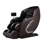 Osaki Bravo Duo 4D Massage Chair Full Body, Zero Gravity SL Track Recliner, Air Compression Massage Chair with Heat, Foot Rollers, Voice Control, 22 Auto Programs, Fits up to 6'5