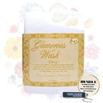 Worldwide Nutrition Bundle: Tyler Candle Company Glamorous Wash Diva Laundry Liquid Detergent - Hand and Machine Washable Diva Laundry Detergent - 3.78L (1Gallon) Diva Detergent and Keychain