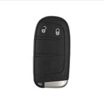 Flygear® Car Key Replacement Key Shell for Jeep with Compass 2 Buttons Smart Key Remote Shell Replacement Cover only