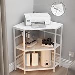 VEDECASA Corner Printer Stand Table