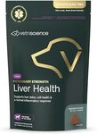 VetriScience Hepaticlear Pro for Canines - Liver Supplement & Detoxifier - 60 Soft Chews