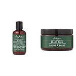 Shea Moisture Maracuja Oil & Shea Butter Beard Conditioning Oil 95ml, 95 Milliliters & Beard Balm men's grooming product for dry skin Maracuja Oil & Shea Butter organic and fair trade 113 g