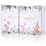 Baby Memory Book and Pregnancy Journal -Baby Books for Parents, First 5 Year Baby record book - 118 Page Baby Milestone Book for Boys, Girls - Baby Journal scrapbook From Birth, Newborn Baby Gifts