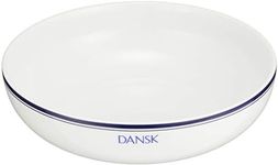 DANSK TH07356CL DANSK Bistro Pasta Ball 1070ml Microwave, Oven and Dishwasher Safe TH07356CLDANSK Blue Line Polished Simple Ceramic Bistro Pasta Ball 1070ml Microwave, Oven and Dishwasher Safe