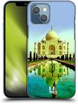 Head Case Designs Taj Mahal India Best of Places Set 3 Hard Back Case Compatible with Apple iPhone 13