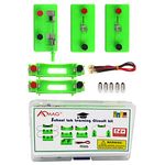 AOMAG Physics Science Lab Learning Circuit kit,Electricity Experiment Set,Building Circuits for Kids Junior Senior High School Students (Basic kit)