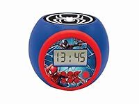 Projector Alarm Clock Spiderman Mar