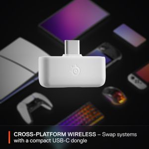 SteelSeries Arctis Nova 5 Wireless Gaming Headset – White