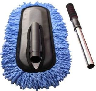 Mobone Multi-functional Heavy Quality Car Wash Cleaning Brush Duster Dust Wax Mop Microfiber Telescoping Dusting Tool Wet and Dry Duster