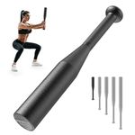 PROIRON Indian Clubbell Weights, Steel Mace, Indian Club Macebell, Kettlebell for Home Gym Fitness Training Exercise for Men and Women, Black