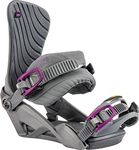 Nitro Women's Ivy '23 All Mountain Freestyle Freeride Binding, Snoboard Binding, Snowboard Binding, Factory Craft S, S/M