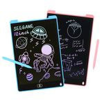 SEEGAEM LCD Drawing Board for Kids, Electronic Writing Tablet for 3-8 Years Old Girls Boys, Erasable Drawing Doodle Pad for Toddler, Kids and Adults Learning & Education (12 inch, Blue)