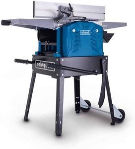 Scheppach Abricht -& Dickenhobelmaschine HMS1500 Hobelmaschine mit Untergestell | 2200W Leistung | Durchlasshöhe/-breite 160/260 mm | Spanabnahme 3mm | Abrichtanschlag 90°-135° | Messerdrehzahl 6500-1