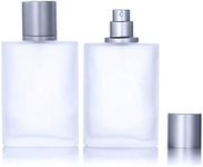 2 Pack 100ml/3.38 Oz Empty Frosted 