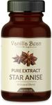 Pure Star Anise Extract for Baking and Flavoring - 4 OZ - Premium Quality Natural Flavors for Baked Goods, Desserts, & Cooking