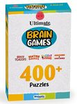 400+ Brain Boosting Activity Book for 6+ Years Old Kids | Set of 4 book - 400+ activities with Maths Games, Brain Teasers, Puzzle & Logical Reasoning, Crosswords & Word Games | By Majestic Book Club