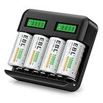 EBL LCD Rechargeable Battery Charge