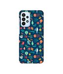 Casotec Basic Case for Samsung Galaxy A23 4G (Plastic_Multicolor)