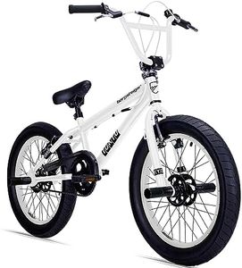 Alpinistes Tokyo 20 "BMX, fatbike, 360 ° Système de rotor, FreeStyle, protection 4 pegs, chaîne en acier, alternateur, all white (matt)