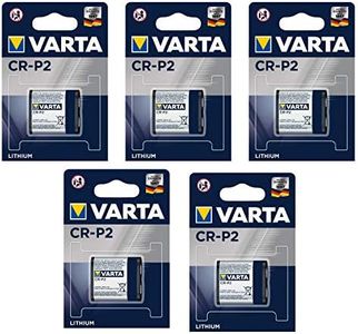 VARTA Lot de 5 Blisters 1 pile photo"Professional Lithium" CR-P2 6 V