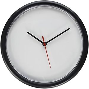 Neil Enterprises Inc. Snapins Snap Together Round Design Your Own Clock Kit, 8.5" Size, 1.25" Height, 10.25" Width, 10.25" Length, Black