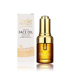 Loelle - Organic Prickly Pear Seed Oil for a Bright and Moisturised Face - Anti-Wrinkle Facial Oils with High Vitamin E and Antioxidant Content - Hand-picked in Morocco (30ml), Gold